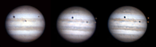 Jupiter double transit 2004