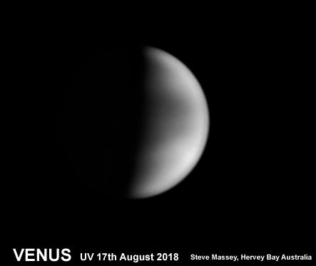 Venus in ultra-violet 2018